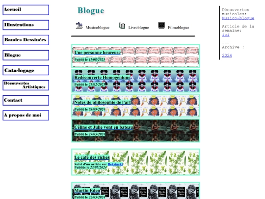 blogue screenshot