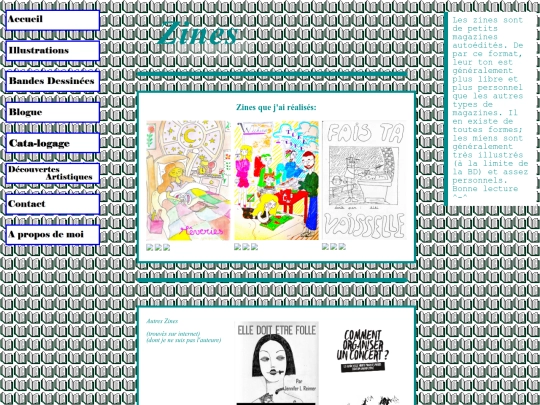 zines screenshot