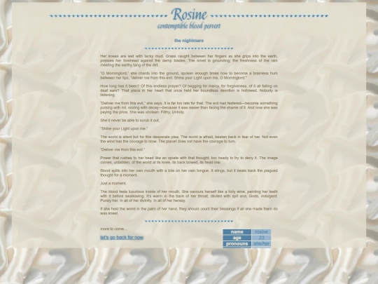 ocs/rosine screenshot
