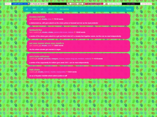 series screenshot