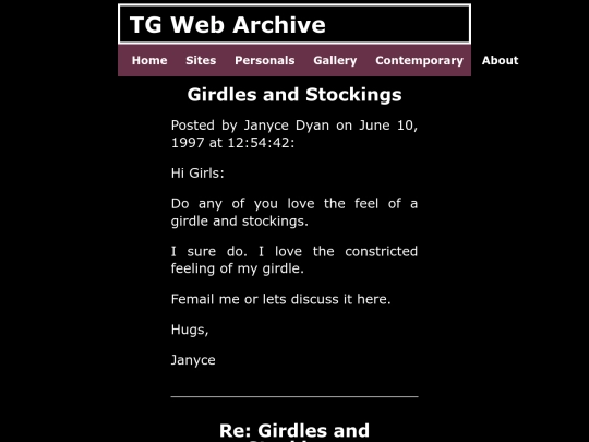 TGGuide/girdlesandstockings screenshot