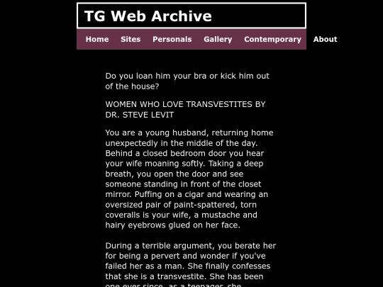 TGGuide/womenwholovetransvestites screenshot