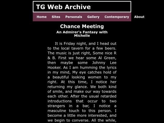 dragscape/chancemeeting screenshot