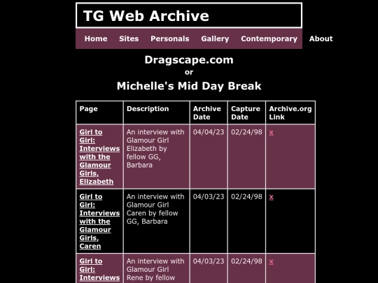 dragscapearchive screenshot