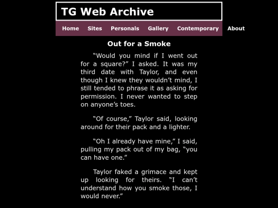 literature/out-for-a-smoke screenshot