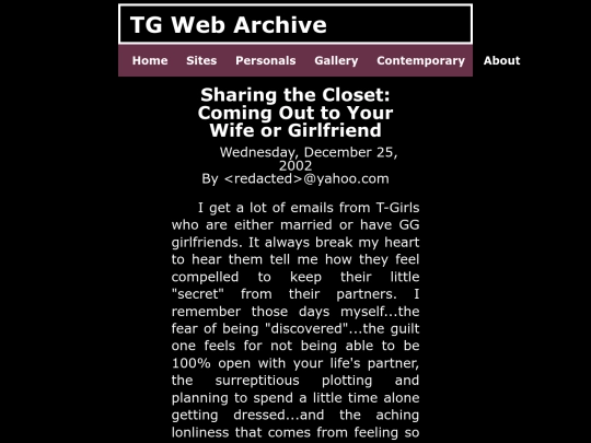 urnotalone/sharingthecloset screenshot