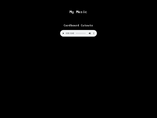myMusic screenshot