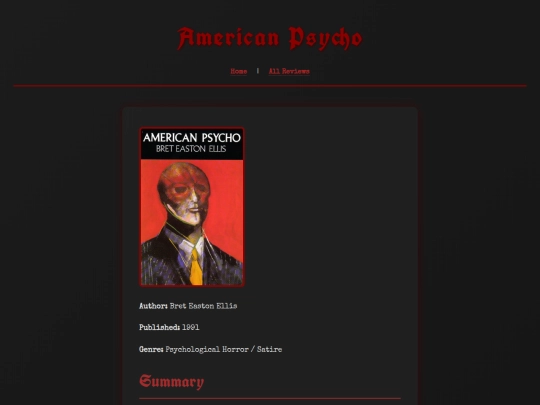 reviews/american-psycho-book screenshot