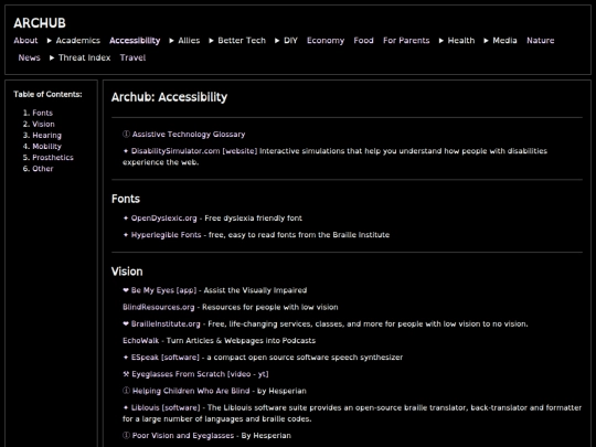 accessibility screenshot