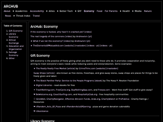 economy screenshot