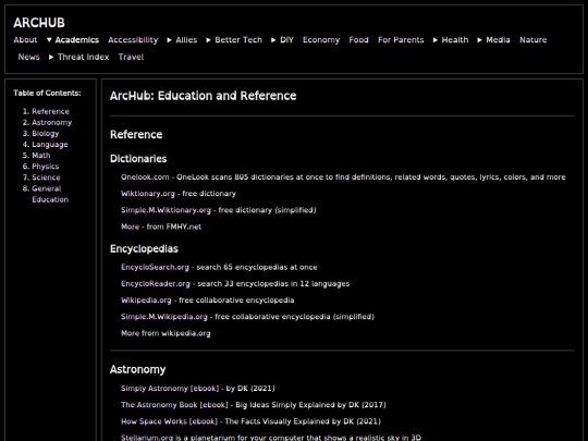 education screenshot