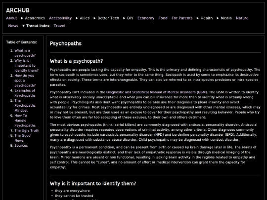 psyc screenshot