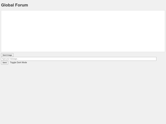 forums screenshot