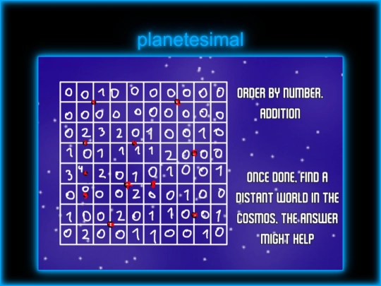 planetesimal screenshot