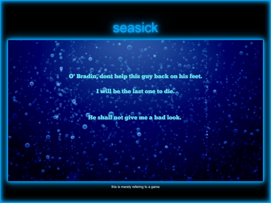 seasick screenshot