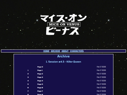 archive screenshot