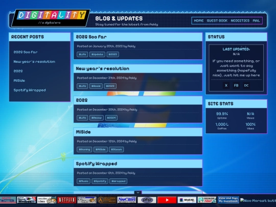 blog screenshot