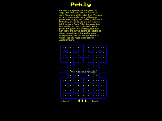 pacman screenshot