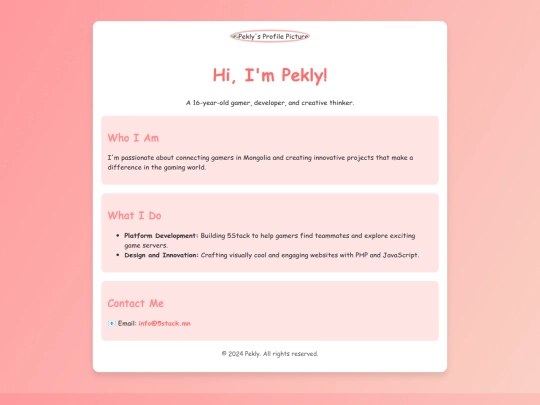 pekly screenshot