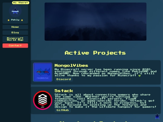 projects screenshot