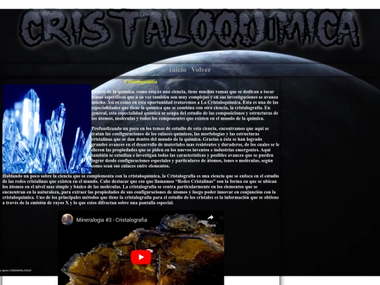 cristaloquimica screenshot