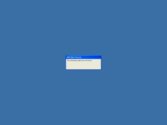 not_found screenshot