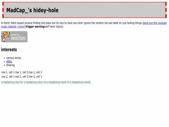 index screenshot
