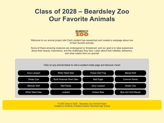 ClassOf2028/mainZooPage screenshot