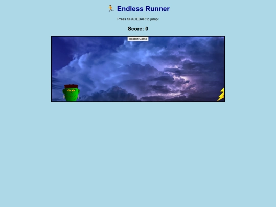 ClassOf2029/Games/Runner screenshot