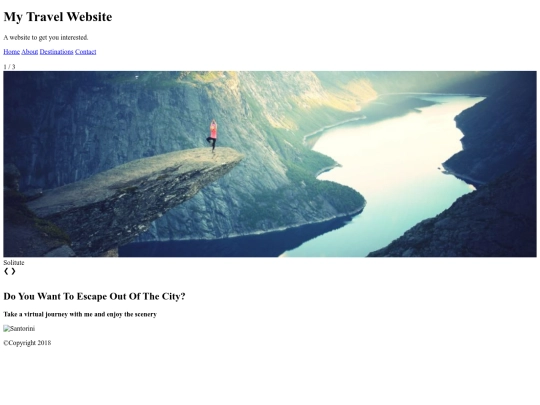 WEB-DESIGN/5-Example Site/travel site screenshot