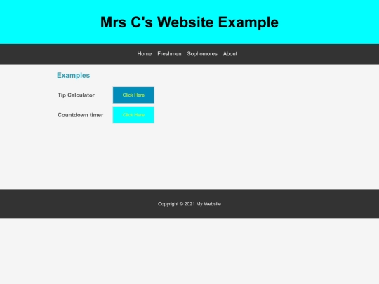 examples screenshot