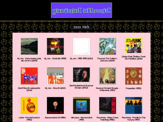 list screenshot