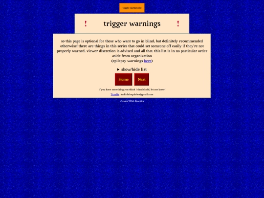triggerwarnings screenshot