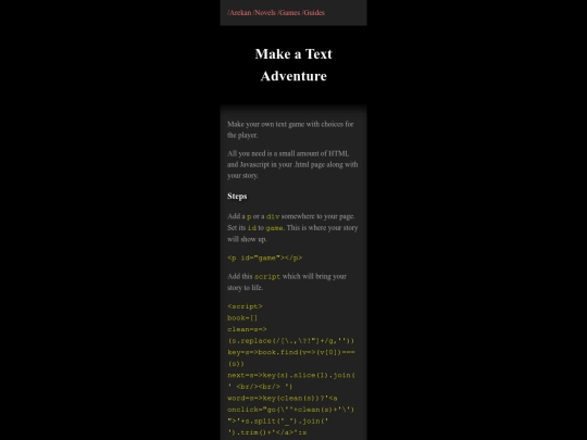 guides screenshot
