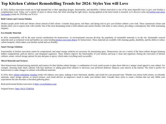TopKitchenCabinetRemodellingTrendsfor2024StylesYoullLove screenshot