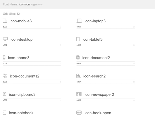 fonts/icomoon demo/demo screenshot