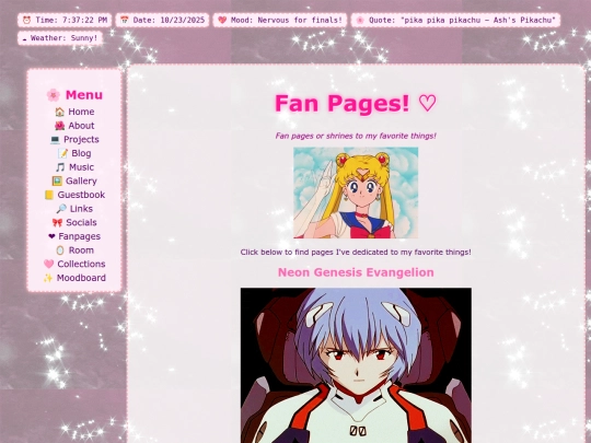 fanpages screenshot