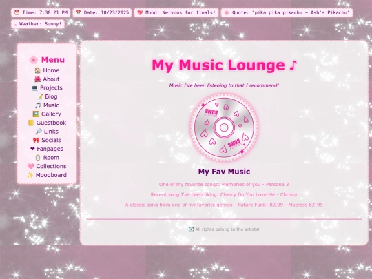 music screenshot