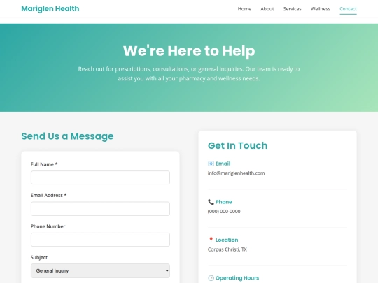 contact screenshot