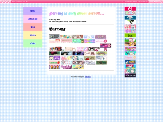 links screenshot
