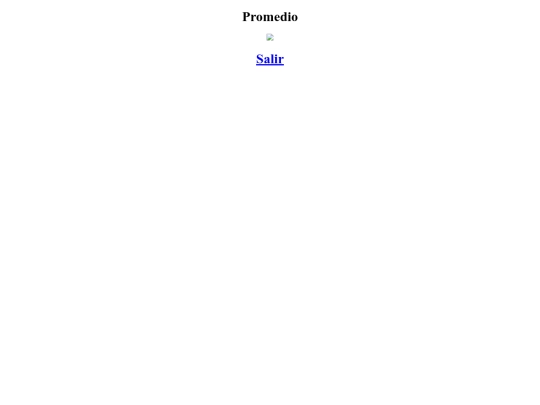 promedio screenshot