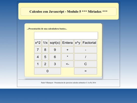 modulo5 screenshot