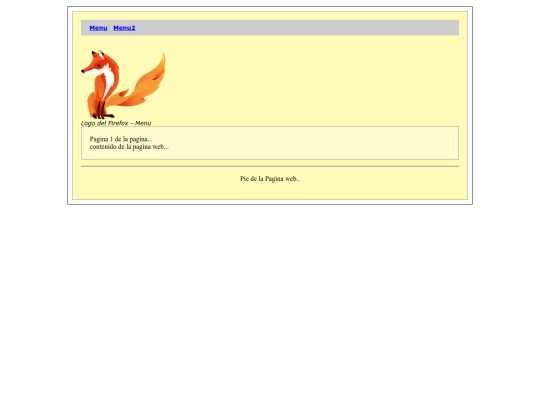 pagina2/menu screenshot