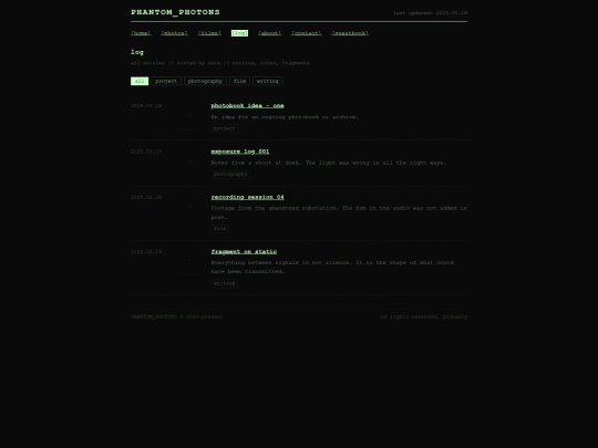 home/blog screenshot