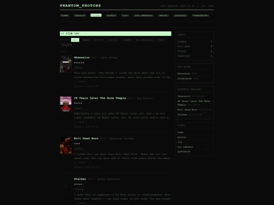 home/films screenshot