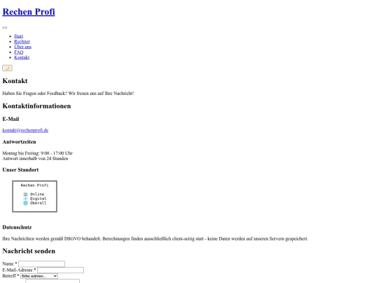 contact screenshot