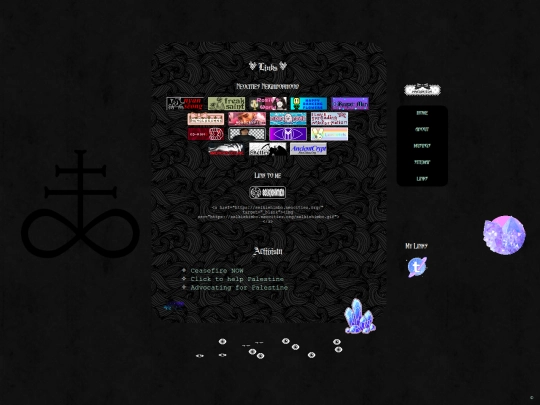 links screenshot