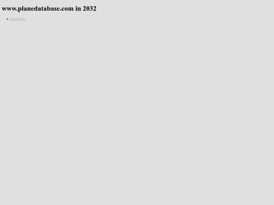 plane-database-in-11-yrs screenshot