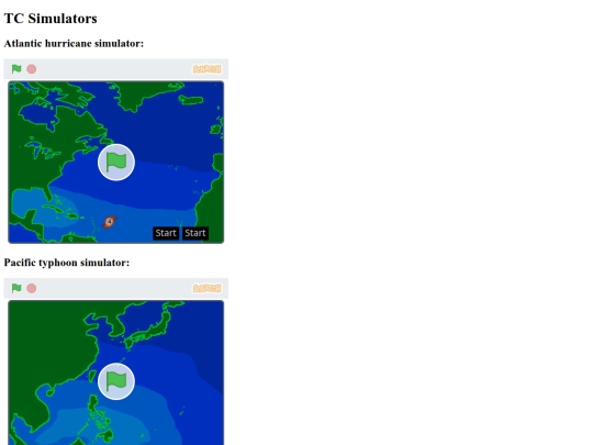 simulators screenshot