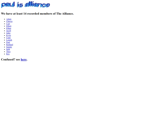 the-alliance-database screenshot